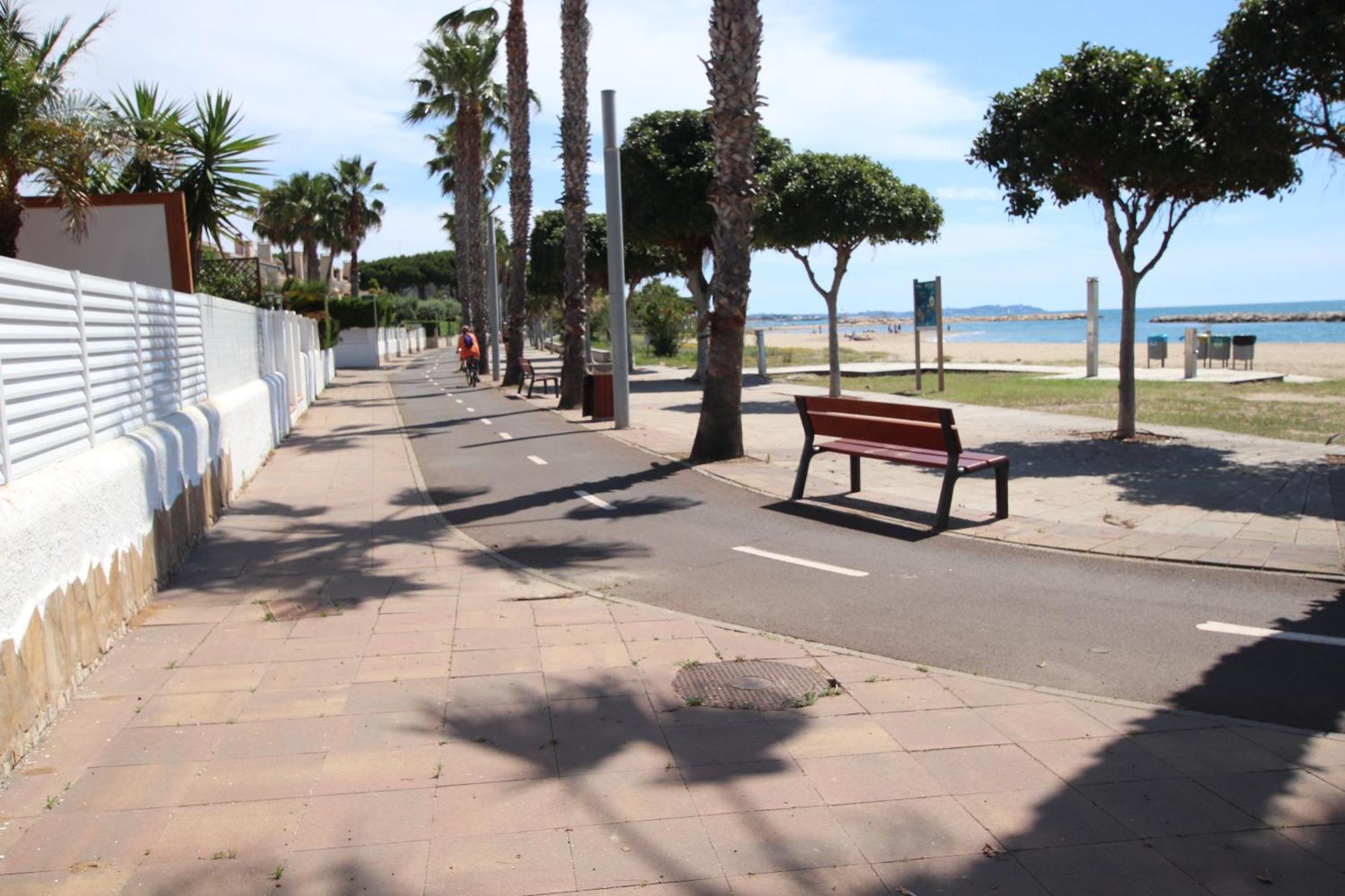 Planta Baja, Primera Linea, Playa, Jardin Privado, Ardiaca, Cambrils, Apartamento Jacqueline Exteriör bild